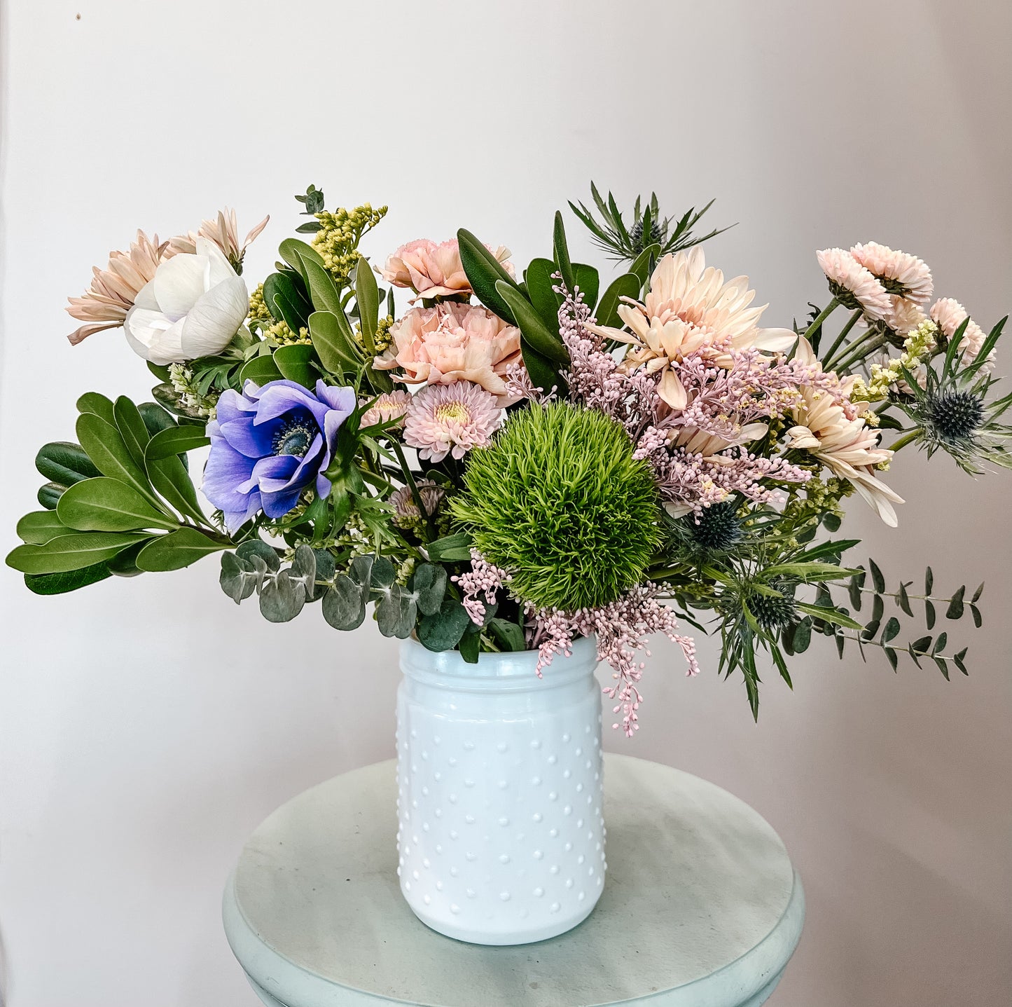 Local grown flower arranging workshop