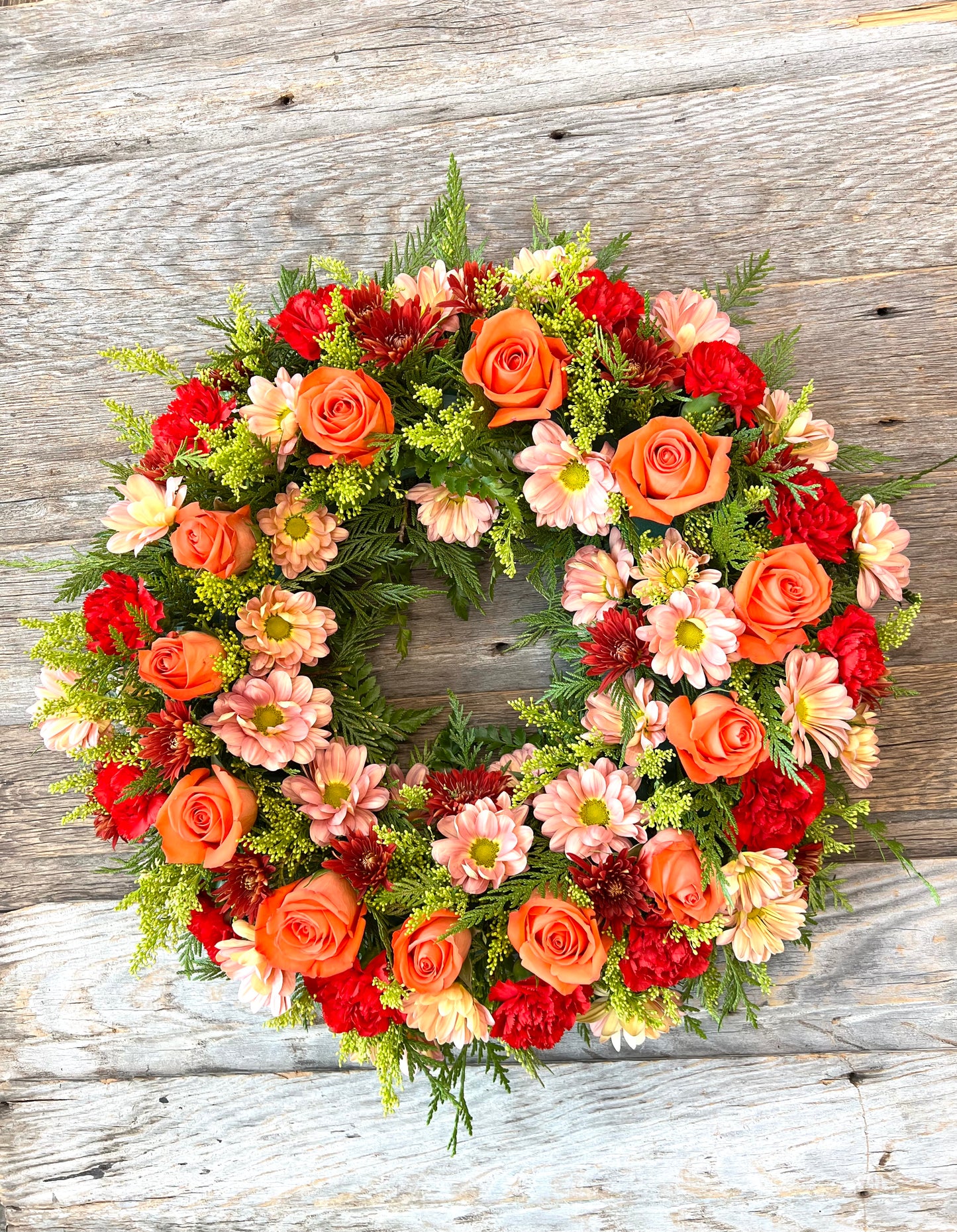 Funeral pieces (Standing spray or wreath )