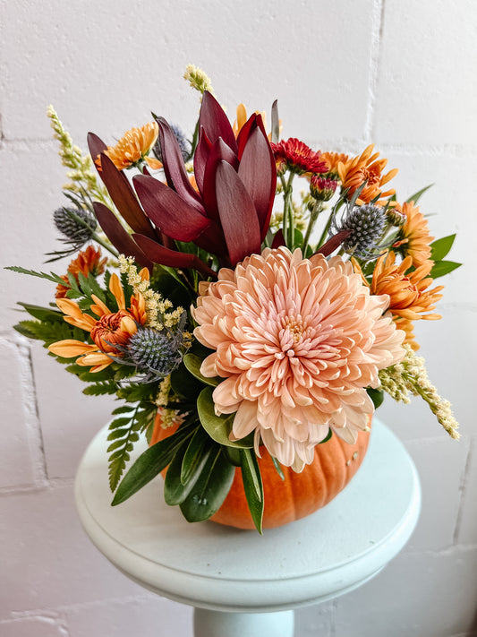 Pumpkin & spice  centerpiece